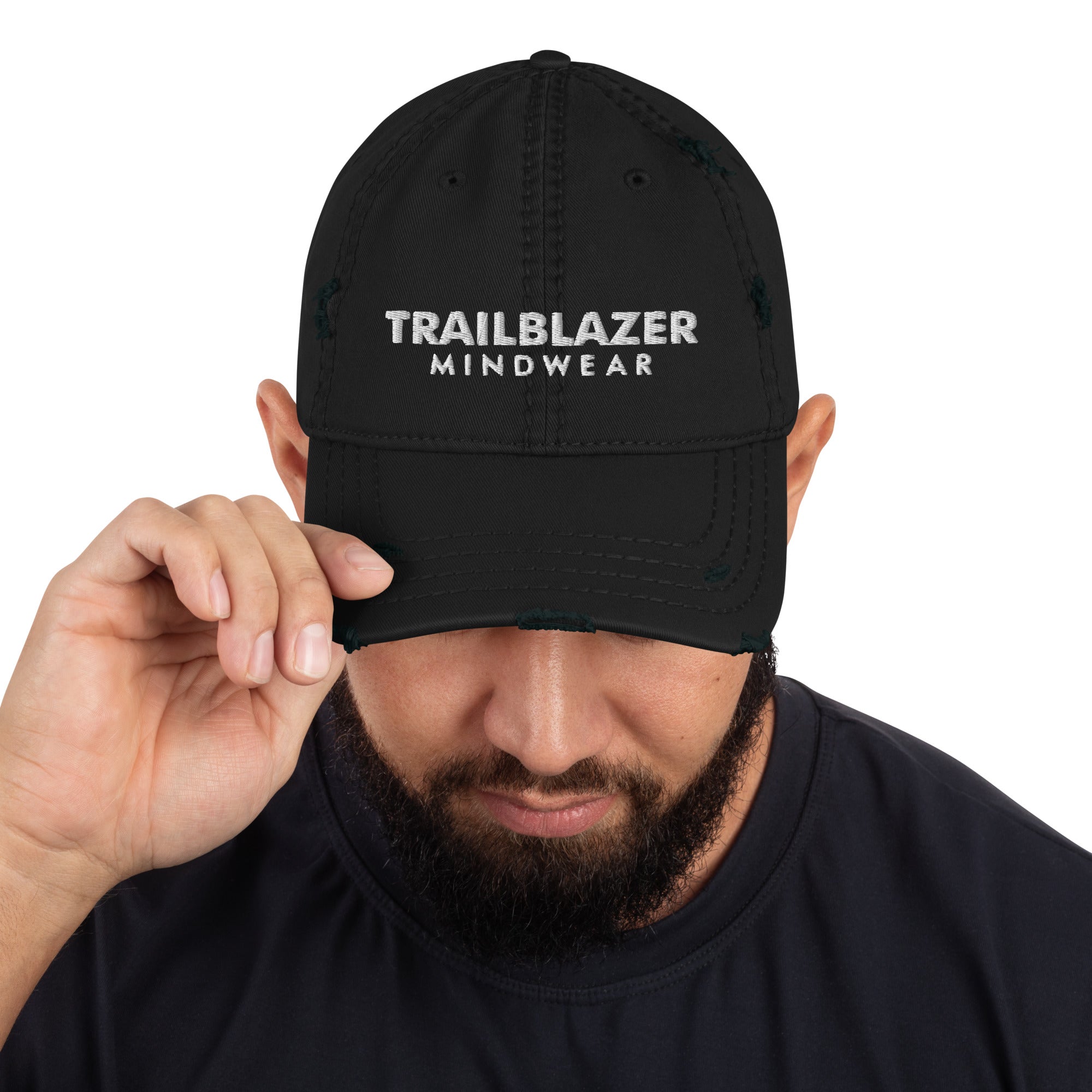 Trailblazer Distressed Dad Hat